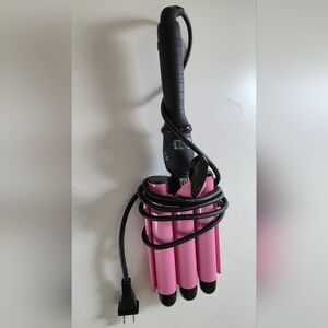 Pink Hair Waving Tool